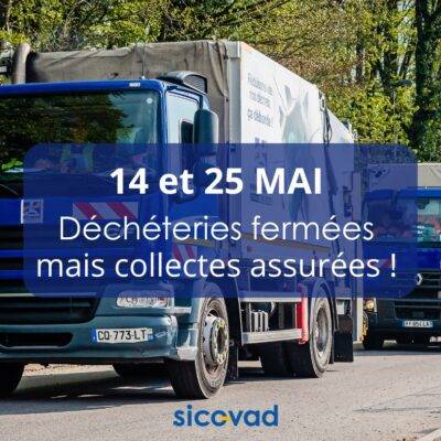 Sicovad |  Infos pratiques – Mai & jours fériés
